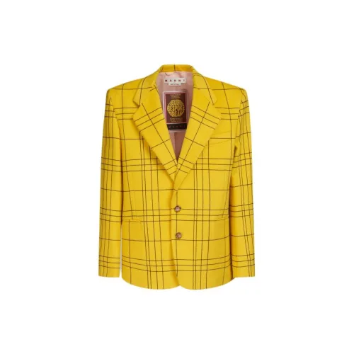 MARNI Business Suits Men Yellow