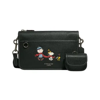 Peanuts X Snoopy X COACH Heritage Crossbody Bags