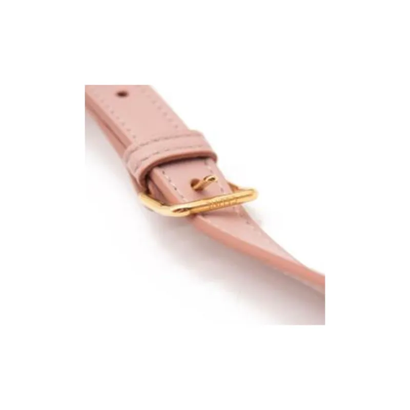 CELINE Leather Camera Bags Crossbody Bag Shoulder Bag Women's Pink-11