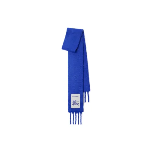 Burberry Equestrian Knight-appliqué Fringed Scarf
