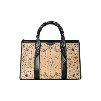 AMIRI Canvas Shoulder Bag Crossbody Bag Handbag Men's Black