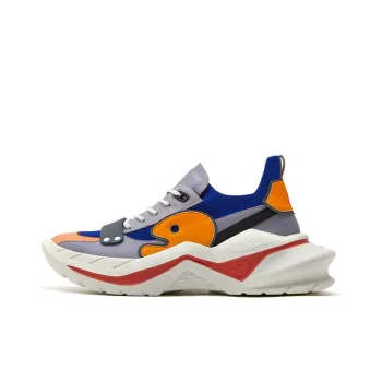 U.IN Painted Travel Shoes Clarks 5 Slip-Resistant Low-Top Casual Shoes Men's
