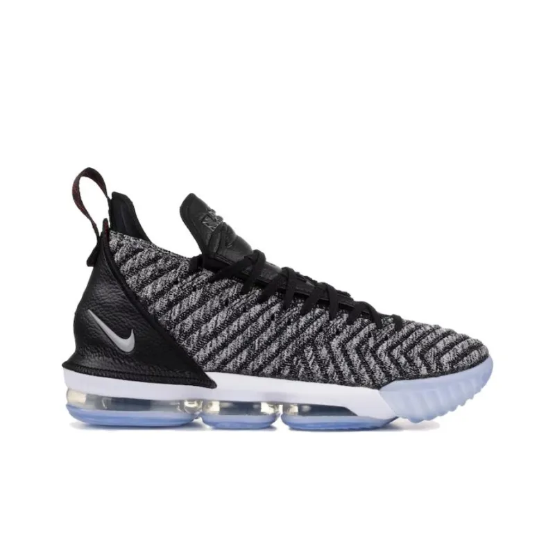 Nike LeBron 16 Black Metallic Silver-1