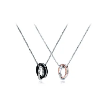 RINGLOVE Zircon Necklaces Unisex