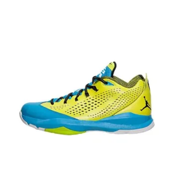 JORDAN CP3.VII Venom Green Dark Powder Blue