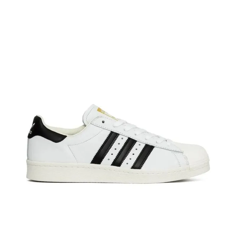 Adidas Superstar White/Black/Gold Metallic-1