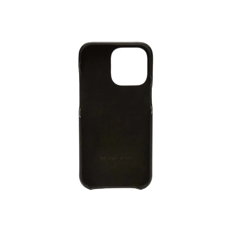 Valextra Millepunte Calfskin IPhone 13 Pro Protective Cover Bag Accessory Women's Green-1