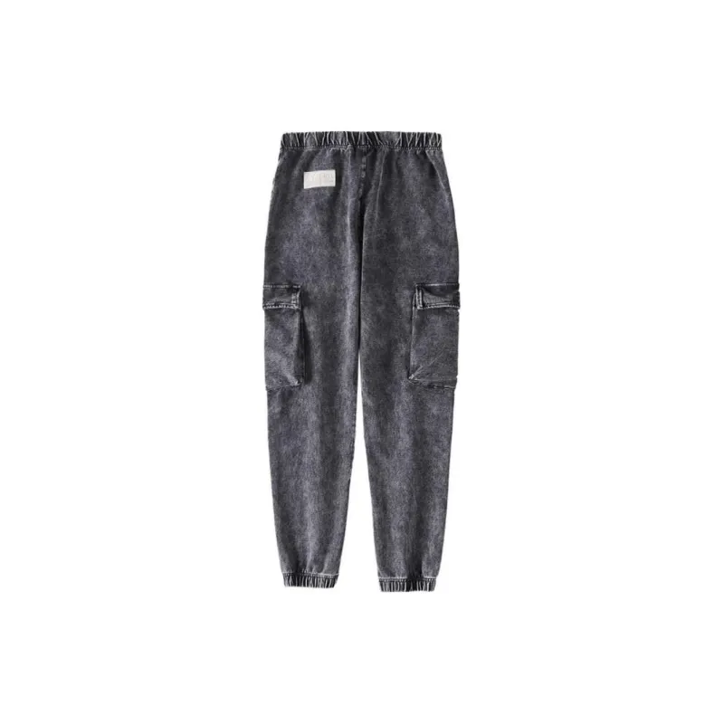STARTER Knitted Sports Pants Unisex Dark Gray-1