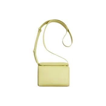 ZARA Polyurethane Shoulder Bag Crossbody Bag Mini Men's Yellow