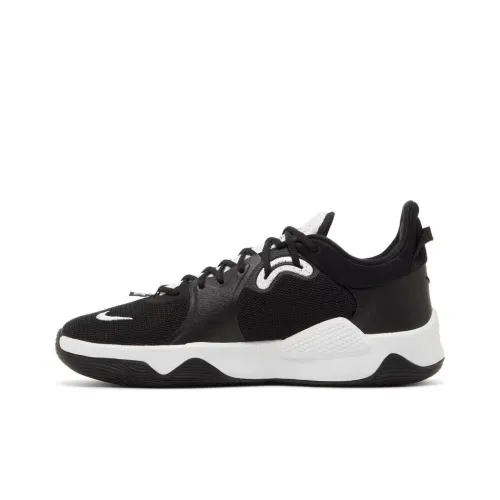 Nike PG 5 Basketball Shoes Men Low-Top Black/White