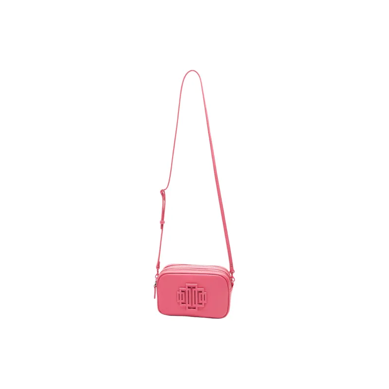 ZARA Polyurethane And Polyester Blend Shoulder Bag Crossbody Bag Women's Pink-1