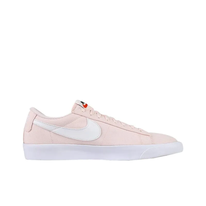 Nike Blazer Low Canvas Pink White-1