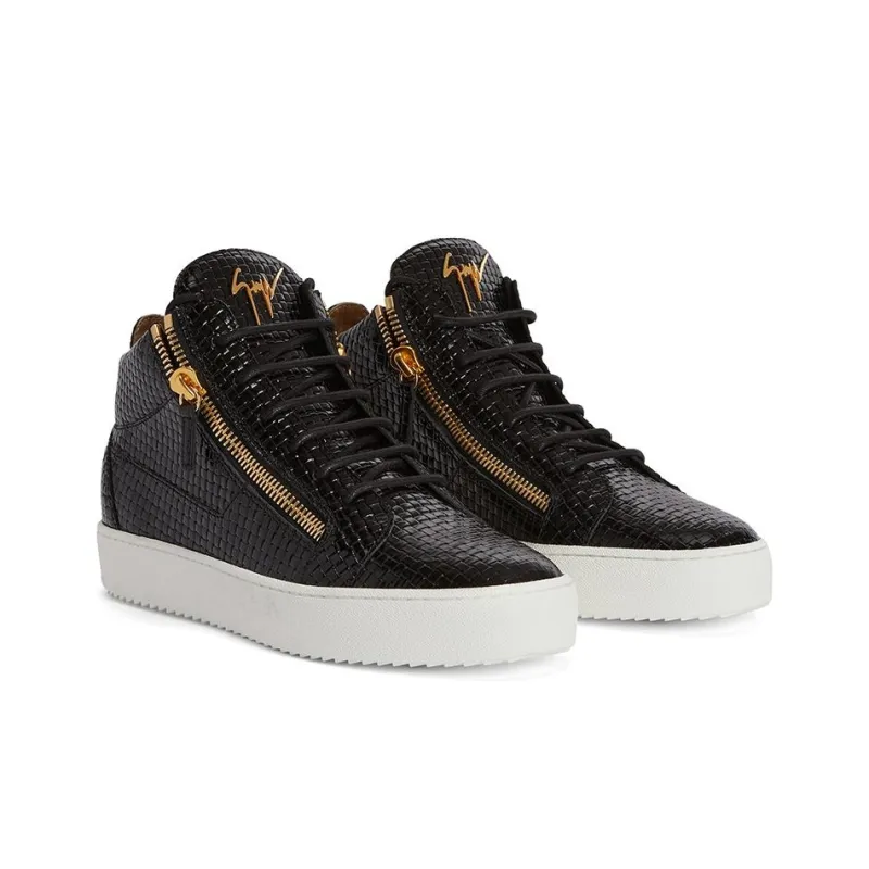Giuseppe Zanotti Kris Woven leather Sneakers-2