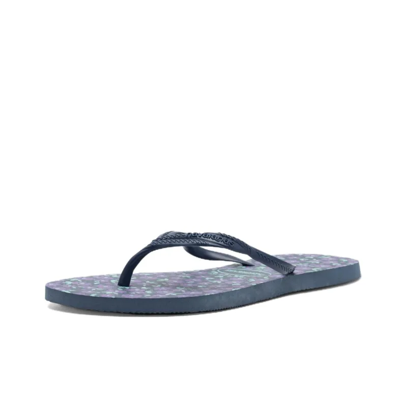 Havaianas Abrasion Resistant Flip Flops Women's Marine Blue-1