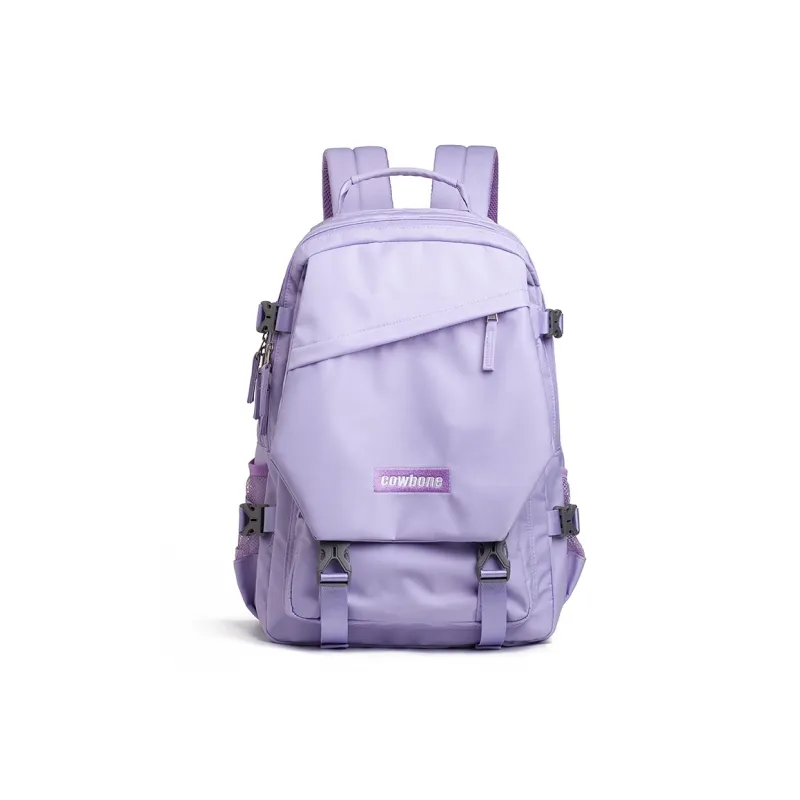 COWBONE Nylon Laptop Backpack Unisex Purple-5