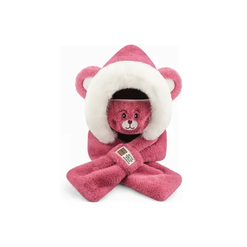 Youyoulan Polyester Hoods & Plush Hats Women's