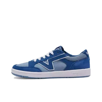 Vans Lowland Comfycush Anti Slip Wear Resistant Low Top Skateboard Shoes Unisex Blue