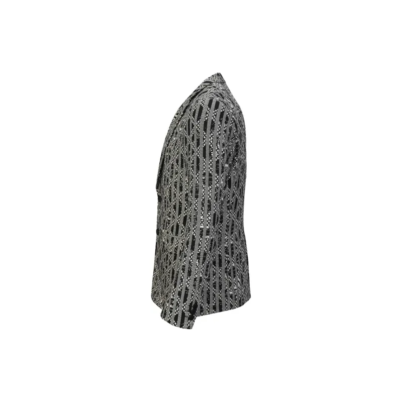 DAVID NAMAN SS24 Business Suit Men's Black-1
