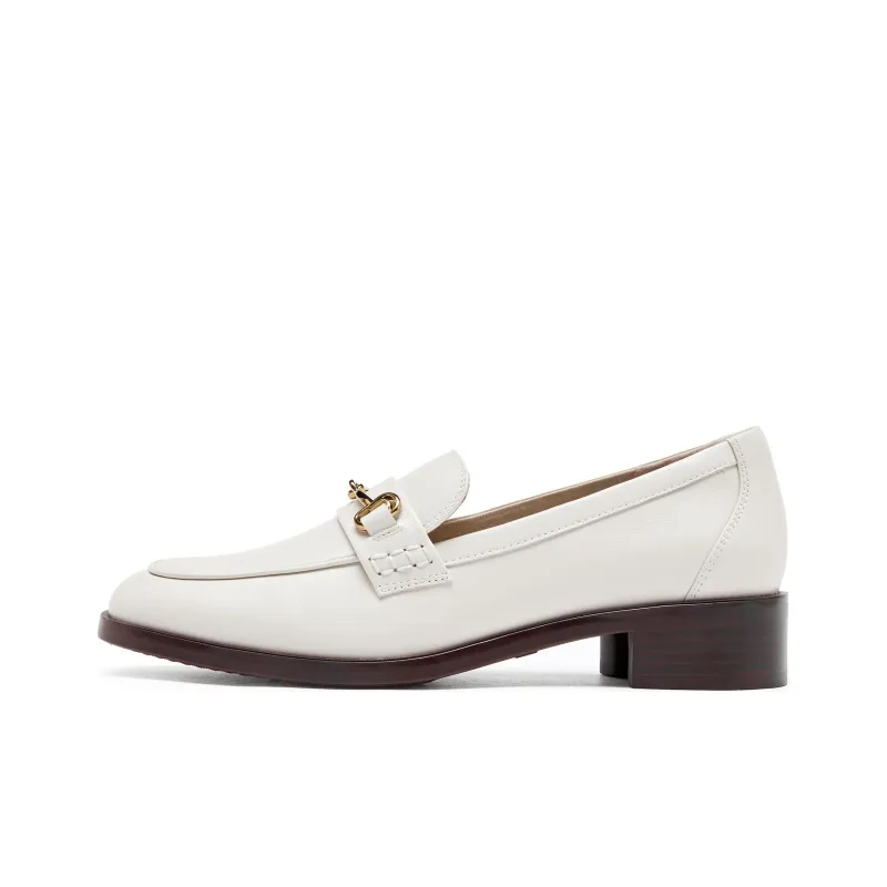 Staccato Loafers Women's Low Top Black/White/Pink-10