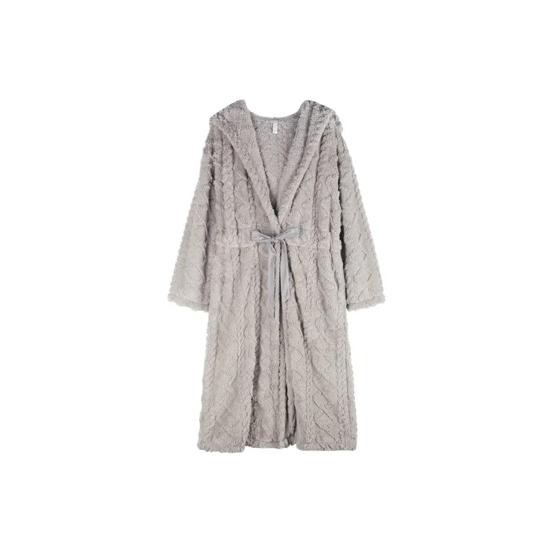 Xuan Liang Pajamas Pajama Robe Women's Mist Gray-0