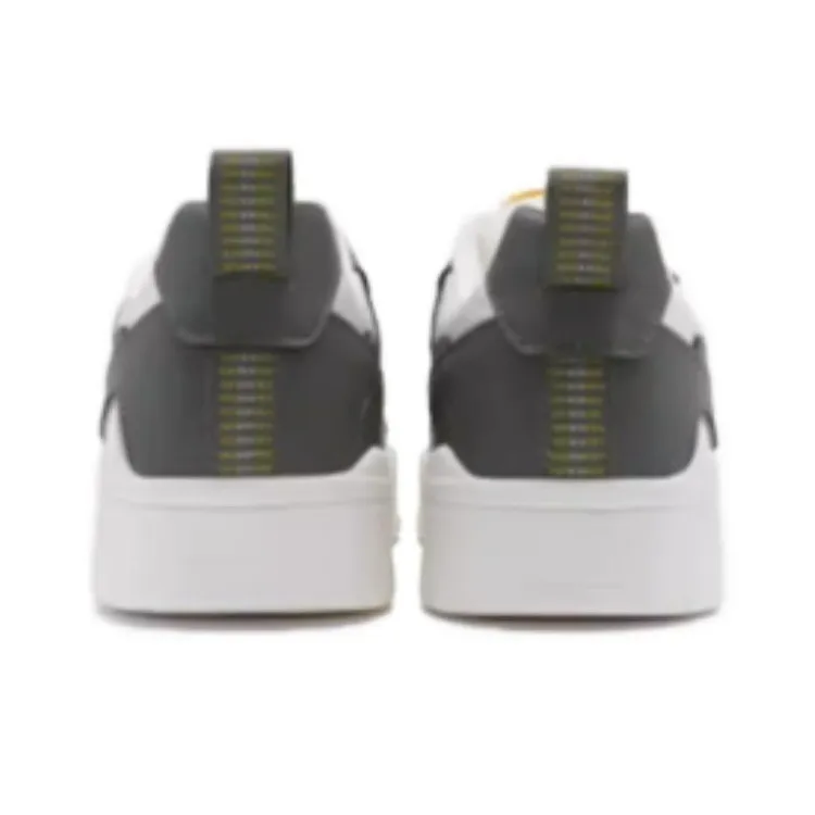 XTEP Unbounded Cushioning Wear Resistant Low Top Skateboard Shoes Men's Gray White-3