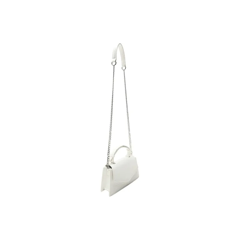 ZARA PU One Shoulder Handbag Crossbody Bag Mini Women's White-1