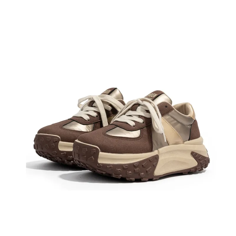 RENBEN Height Increasing Support Low-Top Casual Shoes Women's-12
