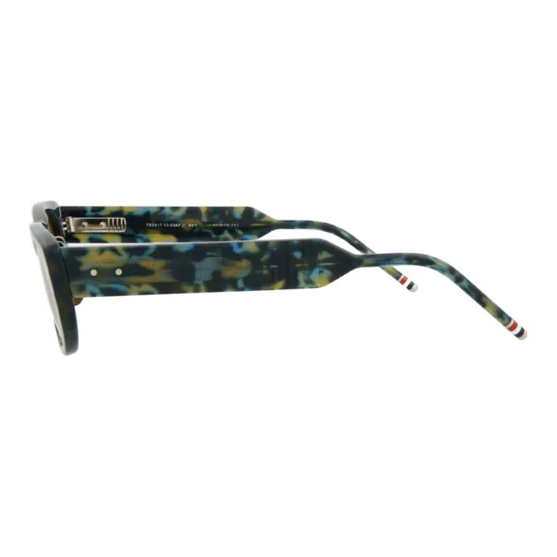THOM BROWNE Tortoiseshell effect Rectangular frame Sunglasses-2