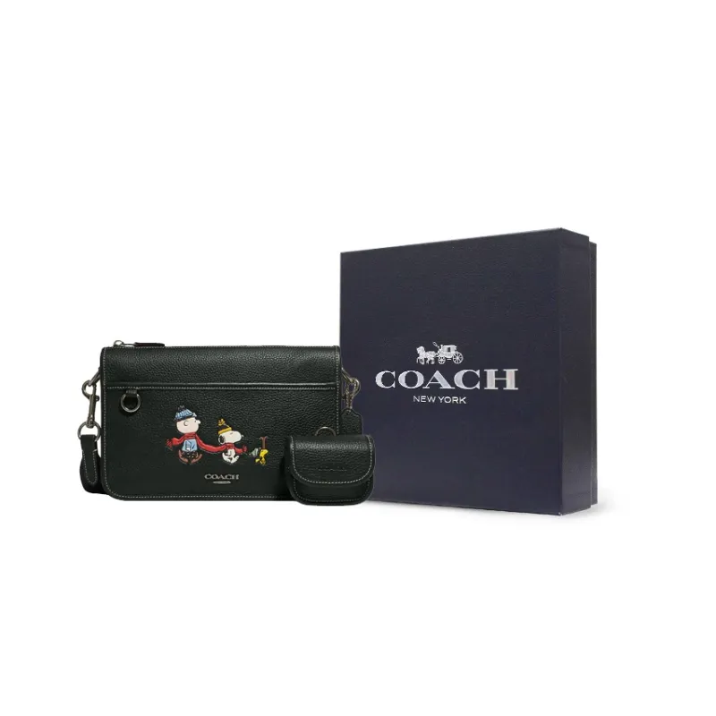 Peanuts X Snoopy X COACH Heritage Crossbody Bags-0