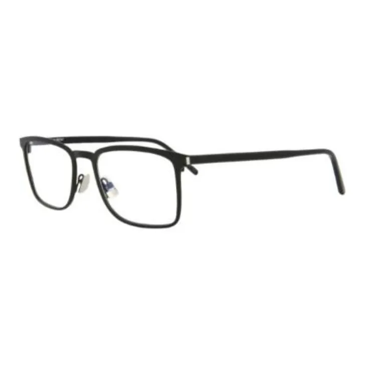 SAINT LAURENT Metal Square Eyeglass Frames Men's-0