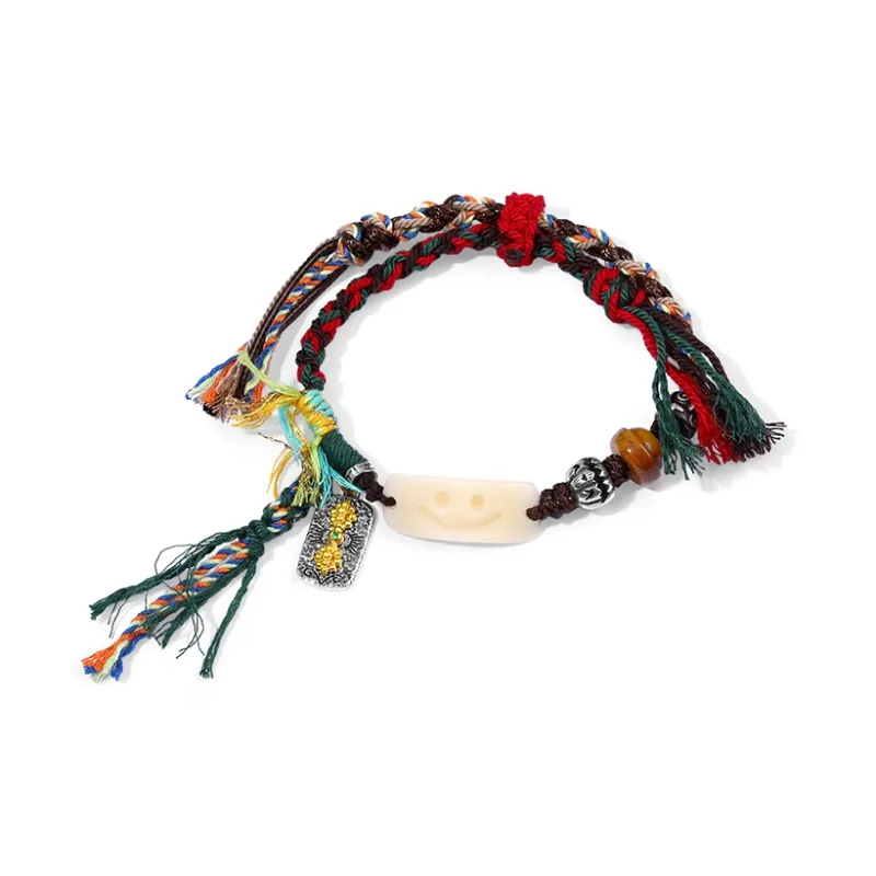 AWD Colored Glaze Jade Bracelet/Anklet Women's-0