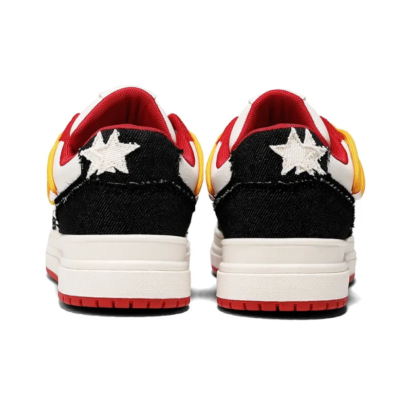DOUBLE STAR 88 Low Top Canvas Shoes Unisex-4