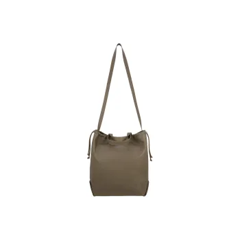 ZARA Cow Leather Handbag Shoulder Bag Crossbody Bag Extra Large Men's Green