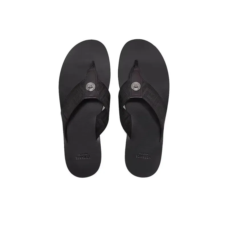 VERSACE Greca Sandal 'Black'-2