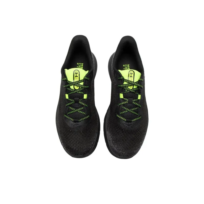 Under Armour HOVR Turbulence 2 Cushioning Wear Resistant Low Top Training Running Shoes Men's Black-3
