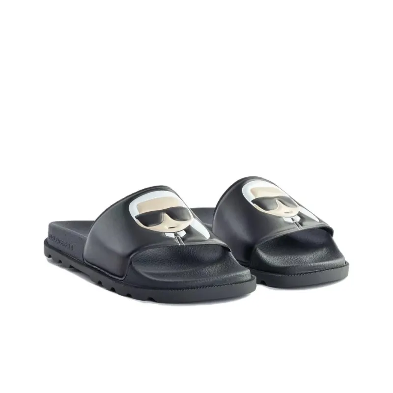 KARL LAGERFELD Kondo Karl Ikonik Slides-1