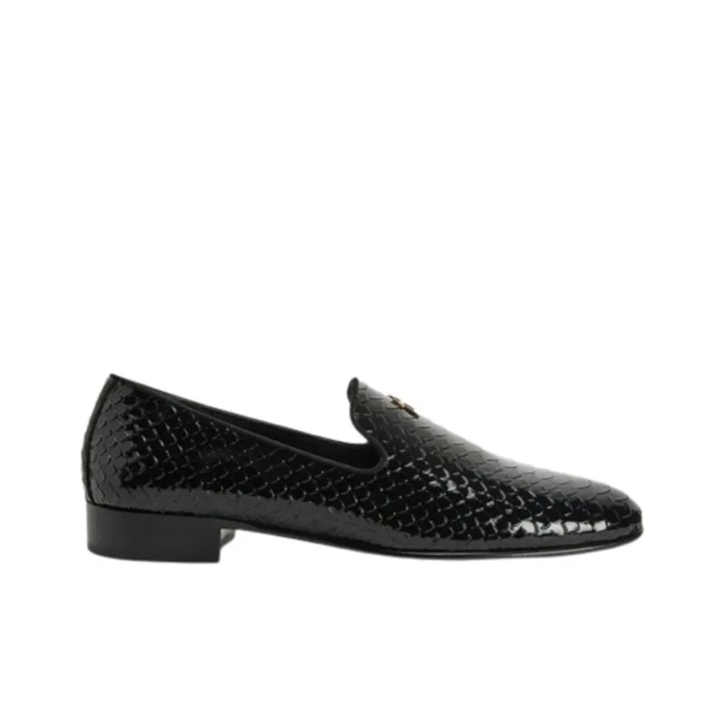 Giuseppe Zanotti Lewis Pit 15mm Snakeskin effect Loafers-1