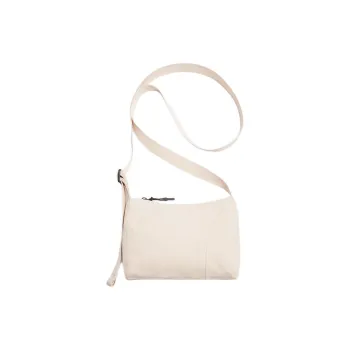 ZARA Polyamide Shoulder Bag Crossbody Bag Small Size Men's Gray White
