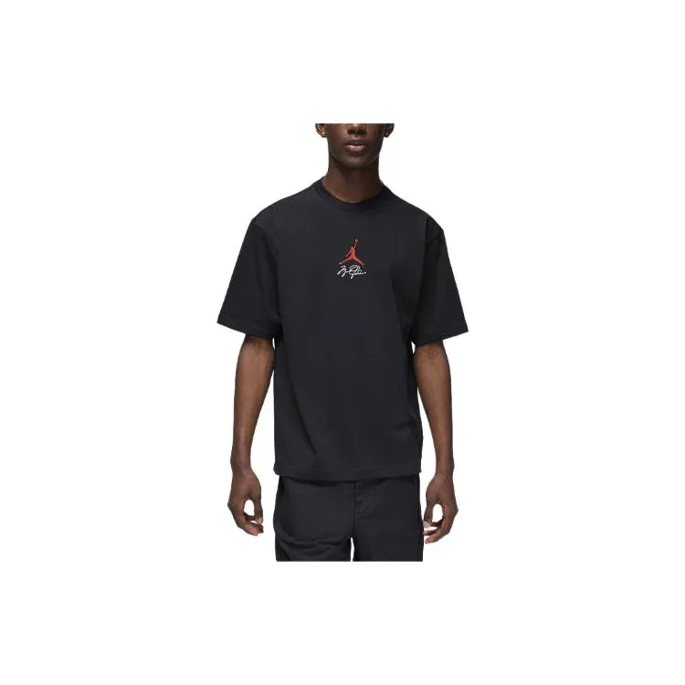 Jordan 1985 CHAMPION T Shirts Men Black-2