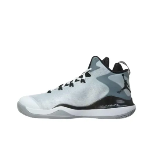 Jordan Super.Fly 3 White/Black-Wolf Grey