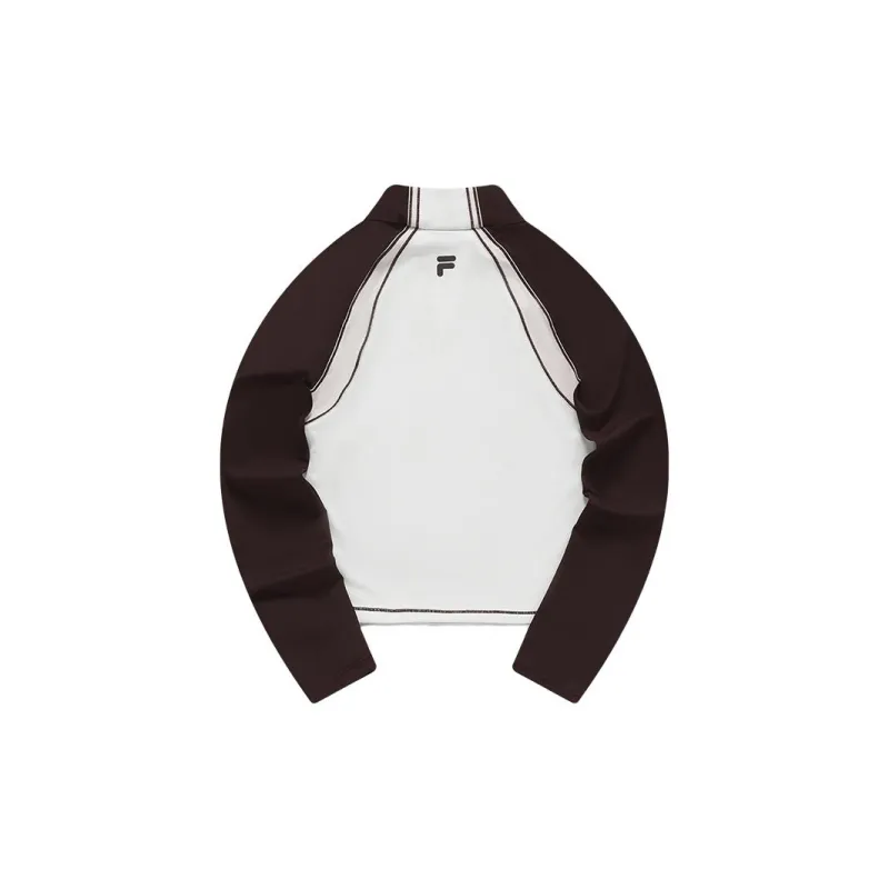 FILA FUSION UNIFORM T Shirt Women's Burgundy-1