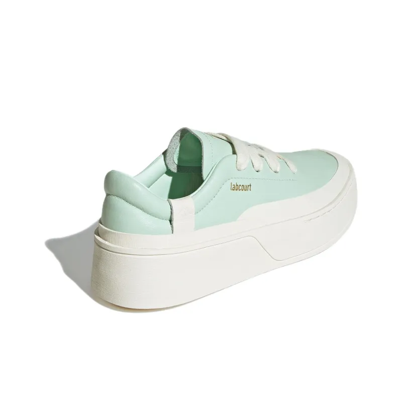 Adidas LABCOURT TRAINERS Durable Breathable Low Top Skateboard Shoes Women's Green-3