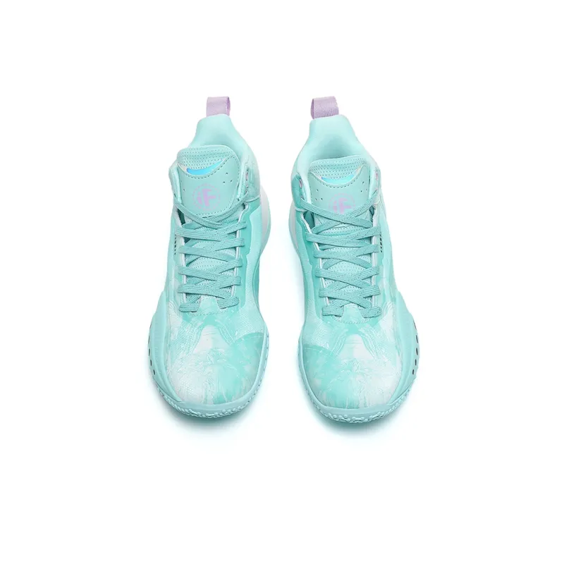 HBRK Mid Top Running Shoes Women's Emerald Green-3