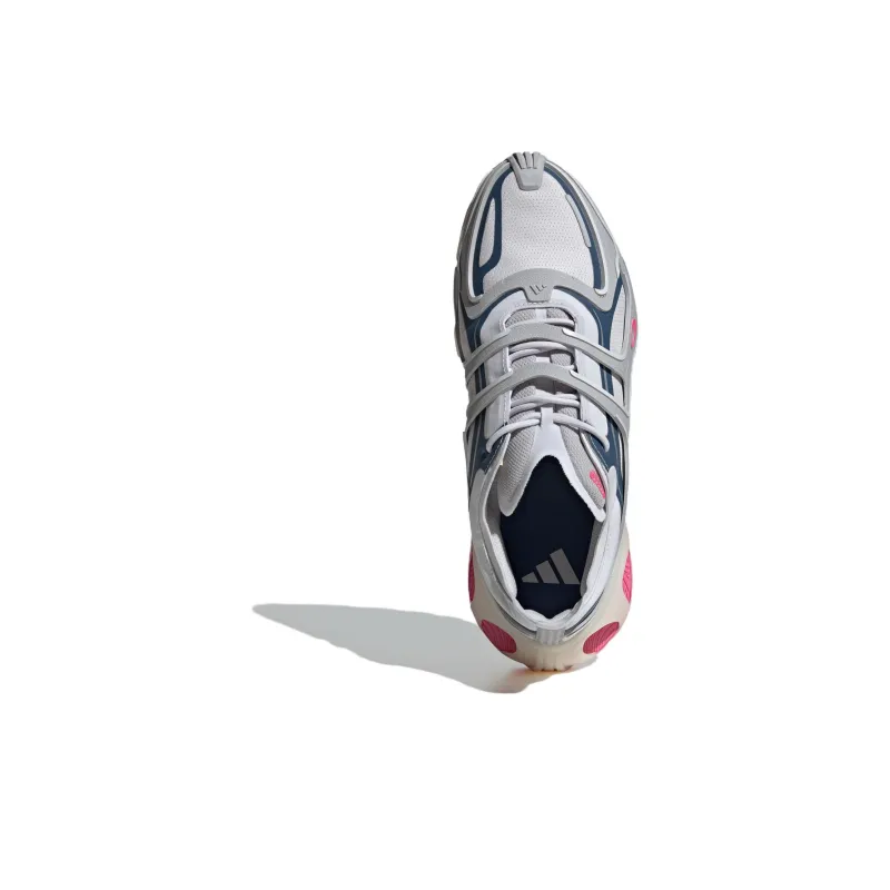 Adidas Coverage Low Top Casual Running Shoes Unisex Gray Pink-4