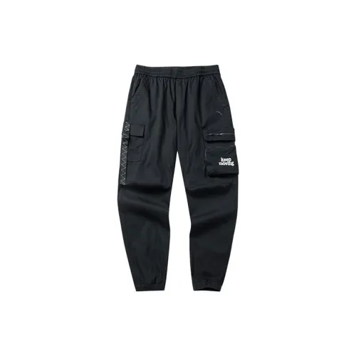 ANTA Bastard Cargo Pants Men Black