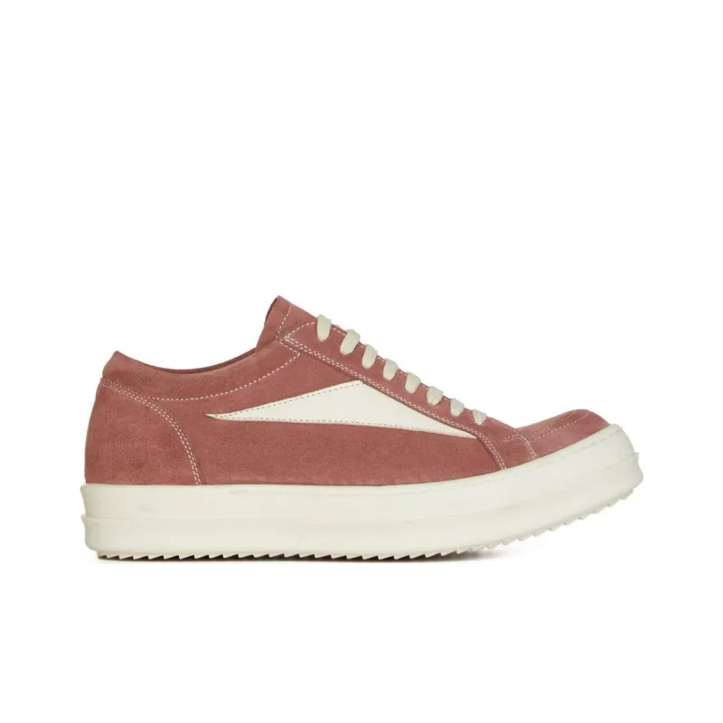 RICK OWENS Vintage Low-top Suede Sneakers-1