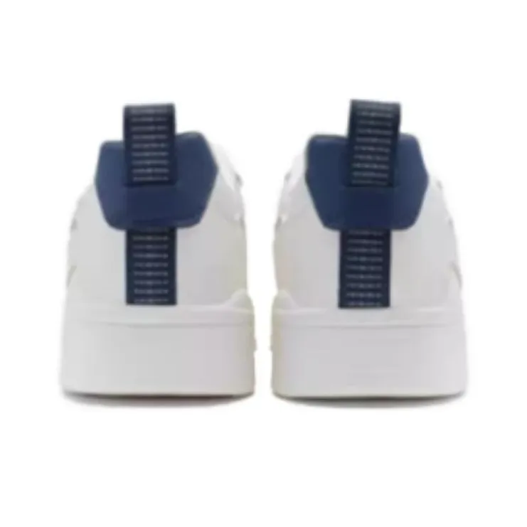 XTEP Unbounded Cushioning Wear Resistant Low Top Skateboard Shoes Men's White Gray-3