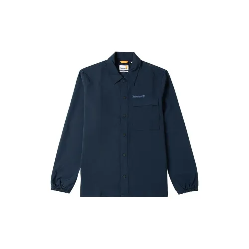 Timberland Shirts Men Marine Blue