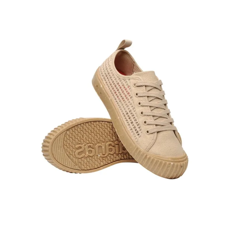 Havaianas Low-Top Skateboard Shoes Women's Beige-4