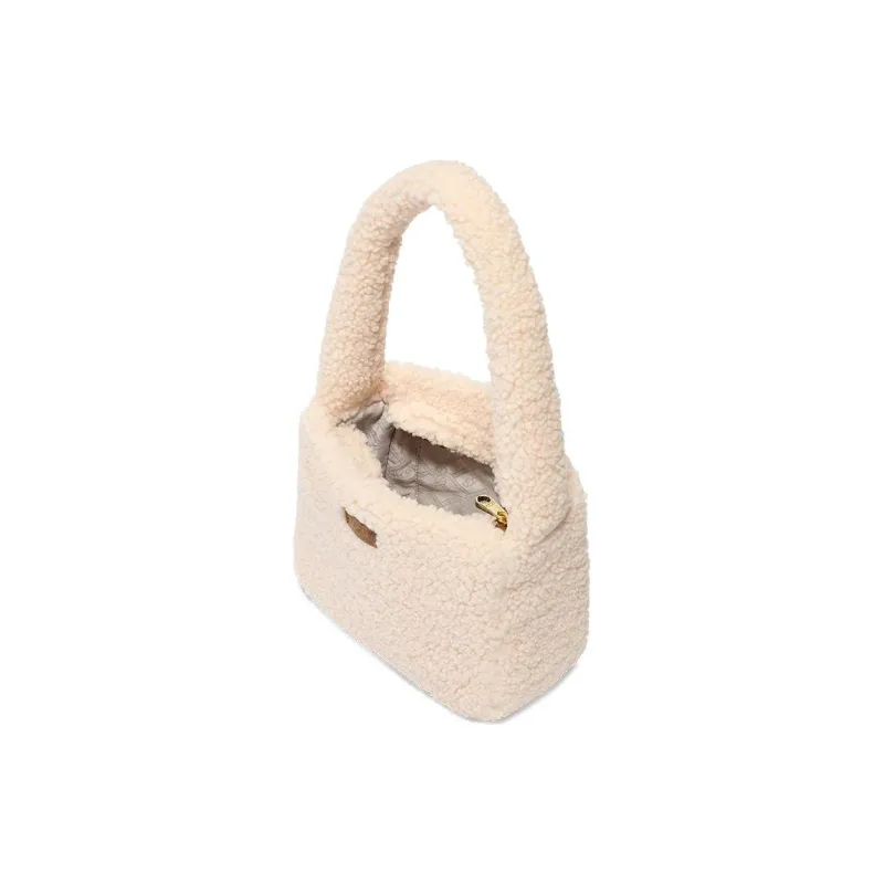 UGG Sherpa Handbag Shoulder Bag Regular Women's Natural White-3